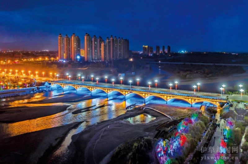 伊犁河大桥 夜景 赖宇宁摄.jpg